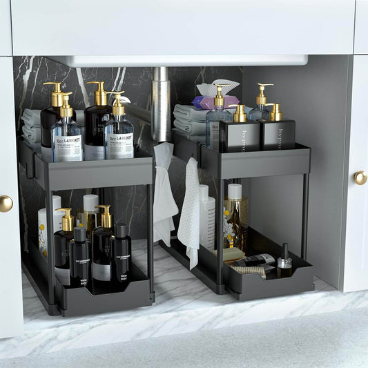 Kitchen Storage Rack A Versatile Mobile Organizer With Tiered Pull-out Shelves For Spice Jars