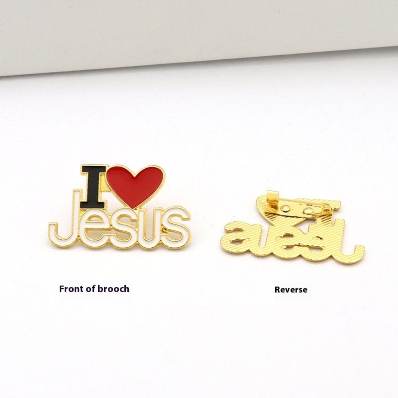European And American Love Clothing Brooch Accessories Cufflinks