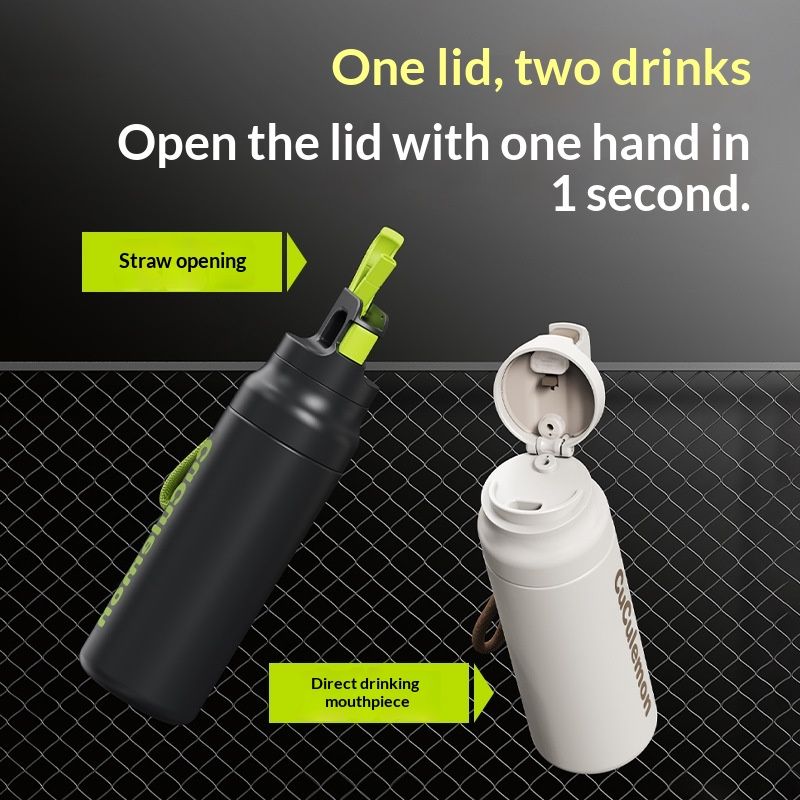 Stainless Steel Fitness Water Bottle Womens And Mens Styles
