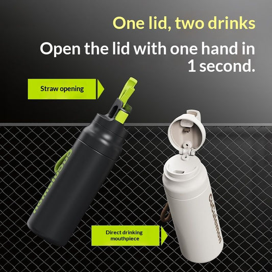 Stainless Steel Fitness Water Bottle Womens And Mens Styles