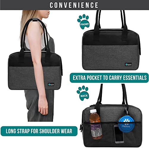 PetAmi Dog Purse Carrier for Small Dogs, Airline Approved Soft Sided Pet Carrier with Pockets, Ventilated Dog Carrying Bag...