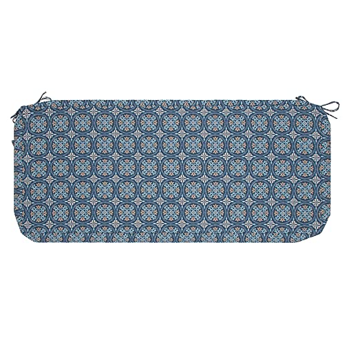 Magpie Fabrics Patio Bench Cushion Cover 45x18x3 Inch, NO Insert! Water&Fade Resistant Outdoor Loveseat Replacement Cover ...