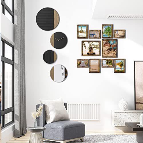 Picture Frame Set 10 pack, Farmhouse Photo Frames, Gallery Wall Frame Collage, with Two 8x10, Four 5x7, Four 4x6 Photo Fra...