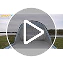 #WEJOY Beach Tent Sun Shelter, Windproof Reinforced 9.5mm Frame, 4 Person Easy Up Beach Shade, UPF 50+ UV Protection, Beac...