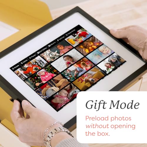 Skylight Frame – WiFi Digital Picture Frame Customer Support, Touch Screen Digital Photo Frame with Easy Setup, Photo Gift...
