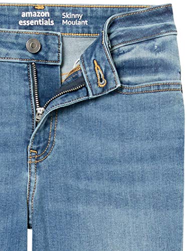 Amazon Essentials Women's Mid-Rise Stretchy Skinny Jeans