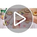 Maasechs 20 Set Spring DIY Wooden Crafts with Dried Pressed Flowers Leaves Unfinished Wood Slices Hanging Ornaments for Ar...