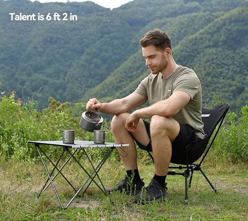 MARCHWAY Lightweight Folding Camping Chair, Portable Foldable Compact for Outdoor Camp, Travel, Beach, Picnic, Festival, H...