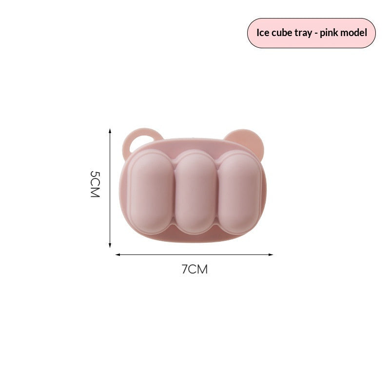 Baby Bear Food-Grade Silicone Fruit And Vegetable Scrubber
