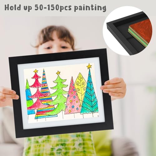Golden State Art, 10x12.5 Kids Art Frames, Front-Opening Picture Frame Great for Kids Drawings, Artworks, Children Art Pro...