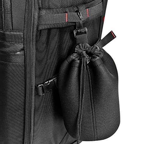 MOGALY Lens Pouch Set 3Pack Replacement Compatible for Canon, Nikon, Sony, Pentax, Olympus (Small, Medium, Large)