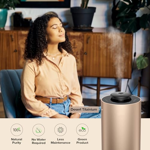 Airversa Waterless Essential Oil Diffuser for Home Aromatherapy Scent Diffusers with 3 Countdown Timer Settings or Timer-O...