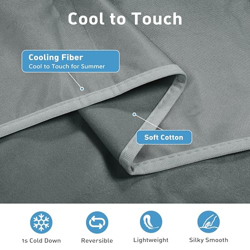 Kritter Planet Waterproof Cooling Dog Mat, Soft Pet Blanket for Summer, Lightweight Outdoor Mat, Reversible Furniture Cove...