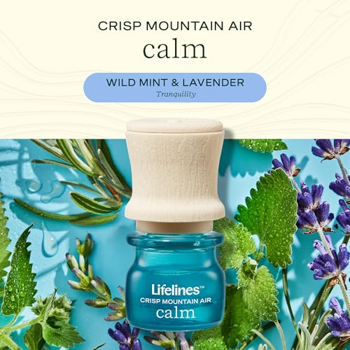 Lifelines Stacking Stones Aromatherapy Diffuser - Calming Sensory Oasis with Mesmerizing Aromatic Mist & Auto-Shut Off Fea...