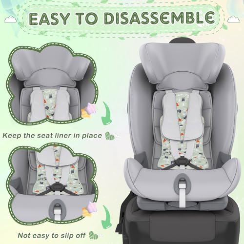 Pinkunn Gel Car Seat Baby Cooling Pad for Summer Breathable Stroller Cooler Pad Multifunctional Carseat Cooling Mat for Ba...