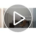 JOOFO LED Floor Lamp – Super Bright Torchiere with Remote & Foot Switch, Stepless Dimmable Tall Standing Lamp, 69" Modern ...