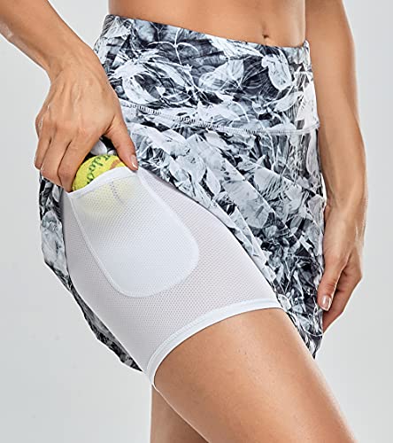 Women's Active Athletic Skirt Sports Golf Tennis Running Pockets Skort
