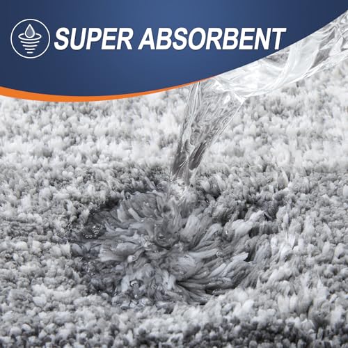 OLANLY Bathroom Rugs Mat 30x20, Extra Soft Absorbent Microfiber Bath Rugs, Rubber Backing, Quick Dry, Machine Washable Bat...