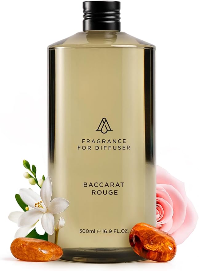 AromaPlan Hotel Scents Inspired by Baccarat Rouge 16 Fl Oz (473ml), Home Luxury Aroma & Hotel Diffuser Oil for Aromatherap...
