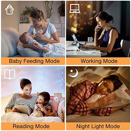Ambimall Floor Lamps for Living Room, 64" Modern Floor Lamp with Remote Control and Stepless Dimmable Colors Temperature &...
