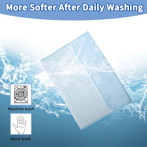 GLIDESMOOTH Dog Cooling Mat, Durable Machine Washable Pets Cool Pad, Large, Blue