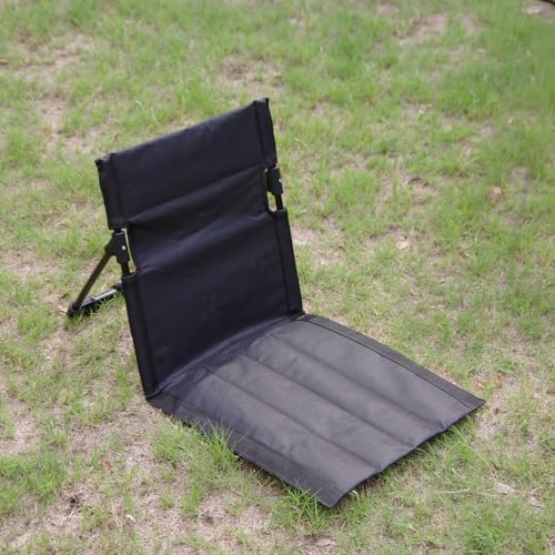 Nyeullcy Outdoor Camping Backrest,Lightweight Foldable Chair,Park Leisure backrest,Beach Portable Single Lazy Chair,Alumin...