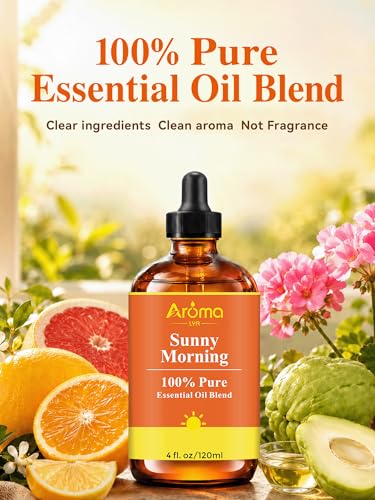 Sunny Morning — A 100% Pure Essential Oil Blend Citrus-Bright Blend that Makes Your Space Feel Like You Just Opened the Cu...