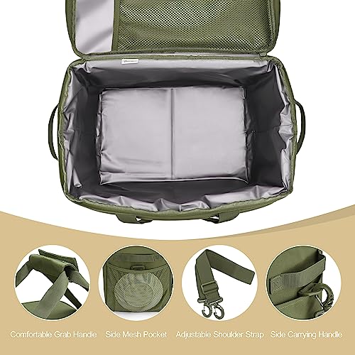 Cooler Bag 48-Can Insulated Leakproof Soft Cooler Large Collapsible Portable Travel Cooler Bags 32L for Picnic, Waterproof...