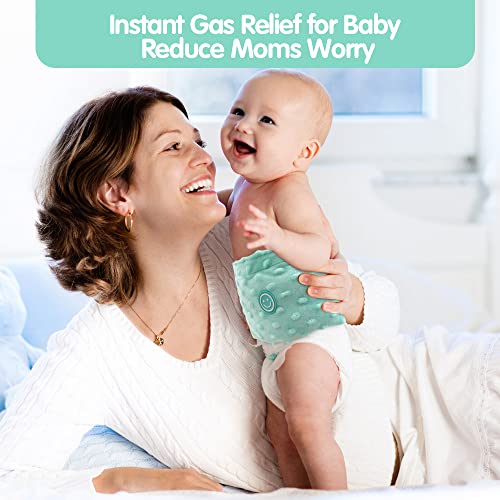 Comfheat Colic and Gas Relief for Newborns and Infants, Flaxseed Heated Tummy Wrap, Baby Swaddling Belt with Soothing Warm...