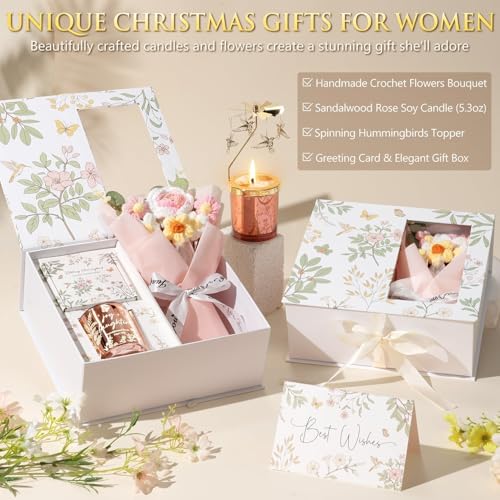 Mothers Day Gifts for Women Mom Friend Sister, Unique Birthday Gifts for Women Girlfriend Wife Daughter, Christmas Candles...