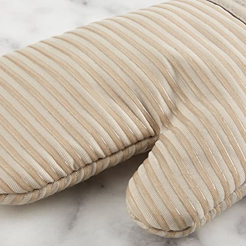 KITCHENAID Quilted Cotton Terry Cloth Oven Mitt, Pot Holder, Kitchen Towel 4-Pack Set, Heat Resistant, Silicone Grip, 16"x...