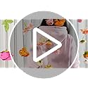 Suncalla 12 Pcs 70.8 ft Flower Garlands Hanging Artificial Wildflower Vine Decor from Ceiling Floating Floral Backdrop Sil...