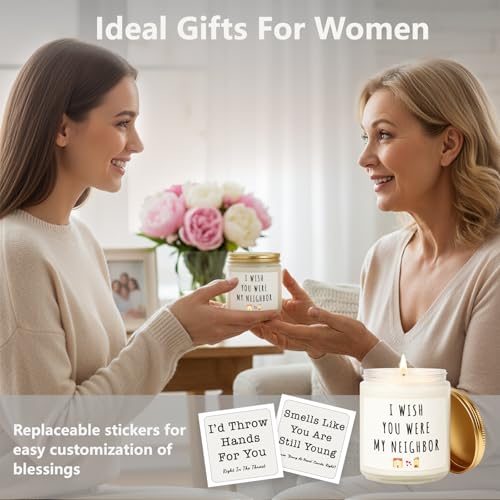 Candles Gifts for Women, Birthday Gifts for Women, Unique Friendship House Warming Gift for Womens, Best Friend, Sister, B...