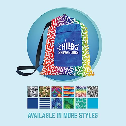 Chillbo Inflatable Couch – Unique Designs - No-Pump Setup, Ripstop Polyester, Stability Pegs, Fun Prints - Portable Air In...
