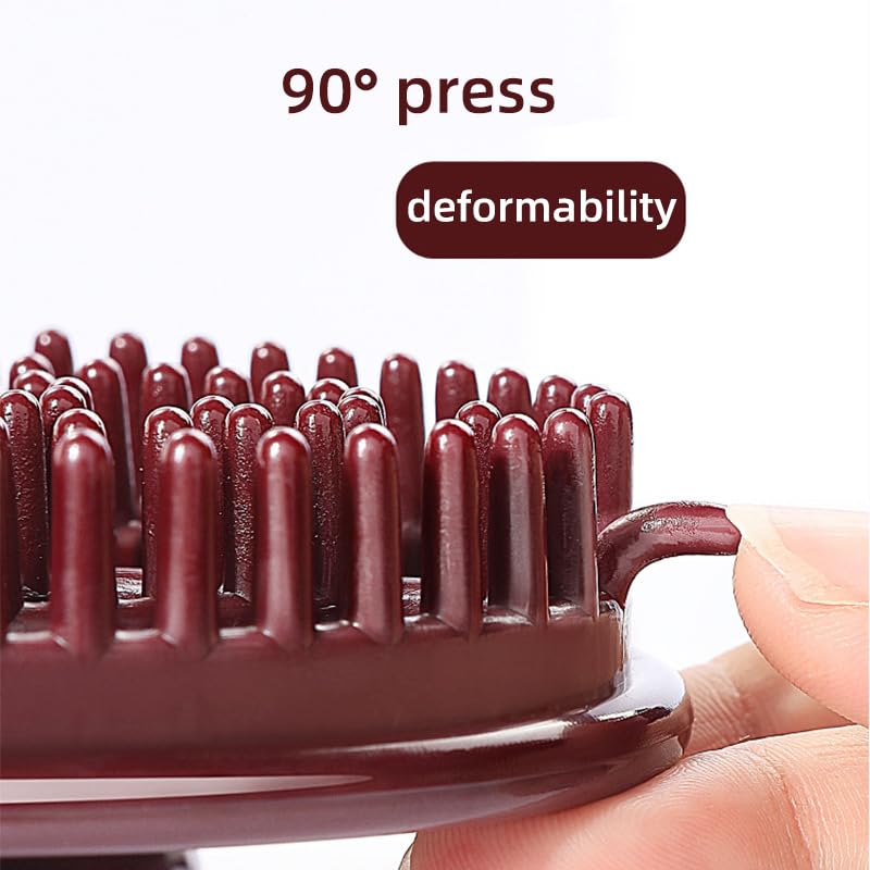 Meridian Brush Massage Brushes, Beauty Salon Professional Acupressure Meridian Brushes, Scalp Massage Brush, Full Body Rel...