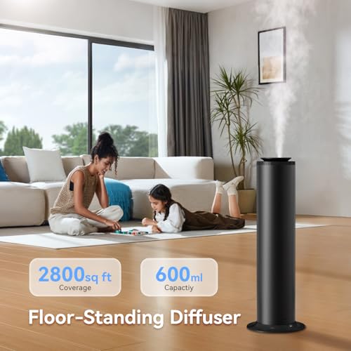 Aromadd 2800 Sq Ft Floor Standing Hotel Collection Diffuser, 600mL Scent Air Machine for Home Waterless Diffuser, Hotel Sc...