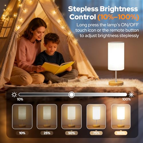10000 Lux Light Therapy Lamp, Full Spectrum &UV-Free Happy Lamp, Sun Light Therapy Lamps with Remote, 3 Color Temperatures...