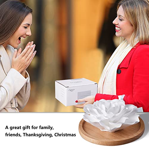Passive Essential Oil Diffuser,Aromatherapy Passive Mini Ceramic Essential Oil Small Diffuser for Desk Office Home Gift (R...