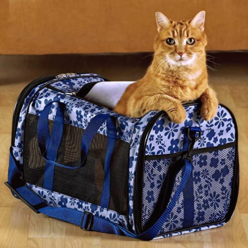 GOOPAWS Soft-Sided Kennel Pet Carrier for Small Dogs, Cats, Puppy, Airline Approved Cat Carriers Dog Carrier Collapsible, ...