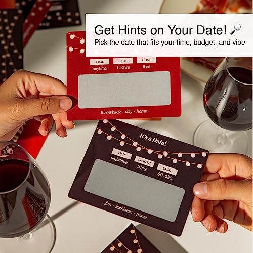 It's a Date!, 40 Fun and Romantic Scratch Off Date Night Ideas for Him, Her, Girlfriend, Boyfriend, Wife, Husband & Couple...