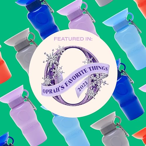 Springer Dog Water Bottle | Portable Travel Drinking Feeder Dispenser for Dogs & Puppies | As Seen on Shark Tank | Leak-Pr...