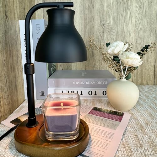 Candle Warmer Lamp with Timer - Electric Adjustable Candle Lamp Warmer, Birthday Gifts for Women, Mothers Day Gifts for Mo...