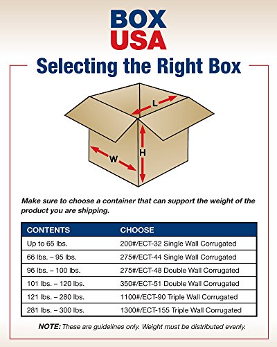 BOX USA Moving Boxes Large 30"L x 18"W x 18"H 10-Pack, Cardboard Box for Shipping, Moving, Mailing, Packing, Packaging and...
