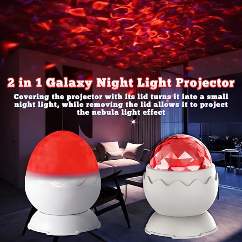 Red Night Light, Light Therapy Lamp, 2-in-1 Sensory Lights for Autism, 670nm Red Light for Sleep, Sensory Room Must-Have, ...