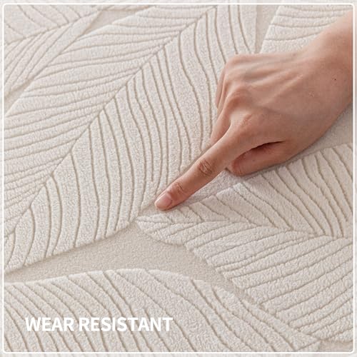 QIANMEW Couch Covers for Sectional Sofa, Washable Stretch Soft Sofa Cushion Covers L Shape Sofa Slipcovers Anti Slip Furni...
