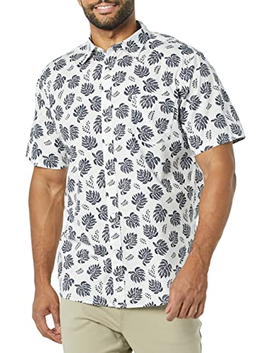Amazon Essentials Men's Slim-Fit Short-Sleeve Poplin Shirt