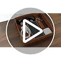 Gifts for Boyfriend, Husband, Romantic Gifts for Him, Mens Birthday Gifts Idea - Premium PU Leather Valet Tray - Best Mens...