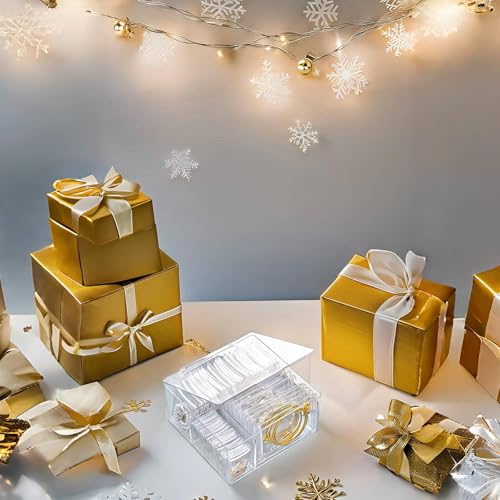 4 In 1 Acrylic Jewelry Organizers and Storage with 60 Portable Anti Tarnish Jewelry Bags, Clear Jewelry Box Organizer, Tra...
