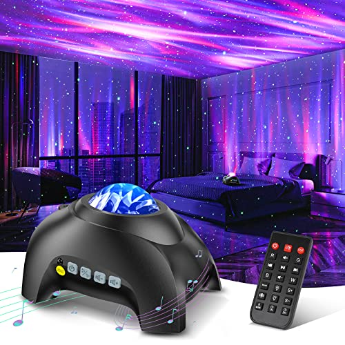 Northern Galaxy Light Aurora Projector with 33 Light Effects, LED Star Projector for Bedroom Nebula Lamp, Remote Control, ...