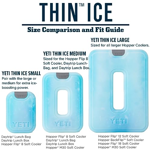 YETI ICE Sheet Refreezable Reusable Cooler Ice Pack